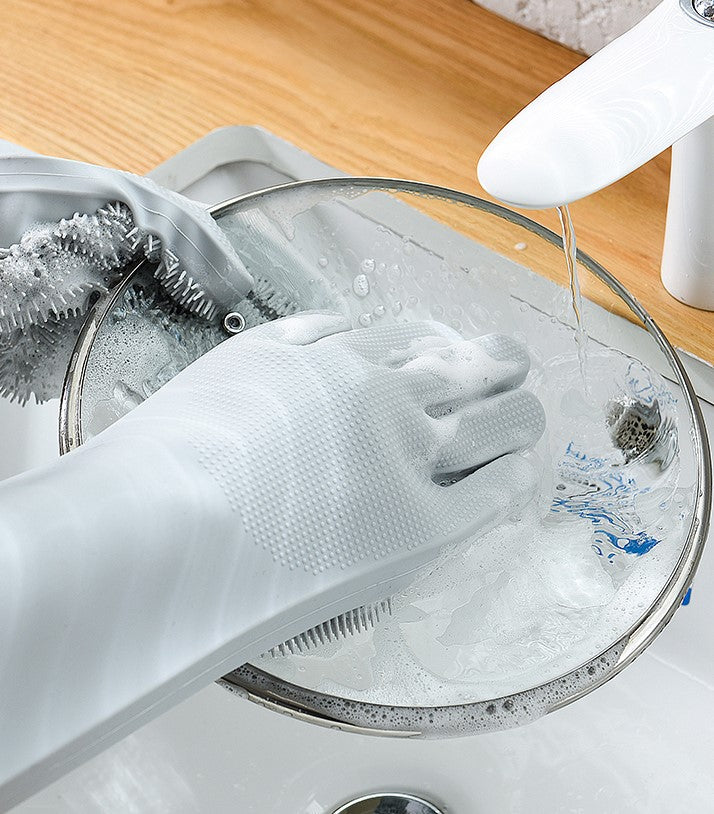 Magic Silicone Washing Gloves - Cleanako