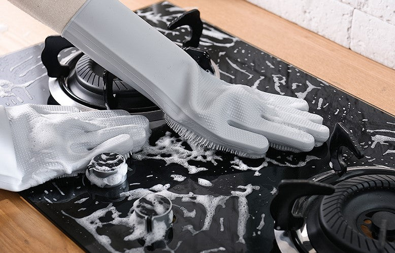 Magic Silicone Washing Gloves - Cleanako