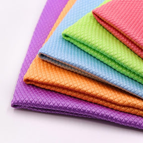 5/10 Pcs Nanoscale Cleaning Cloth, Easy to Clean Nanoscale Strapless  Cleaning Cloths Reusable, Wave Pattern Fish Scale Cloth , Fish Scale  Microfiber Polishing Cleaning Cloth (10 Pcs, 25×25cm) : : Home &  Kitchen