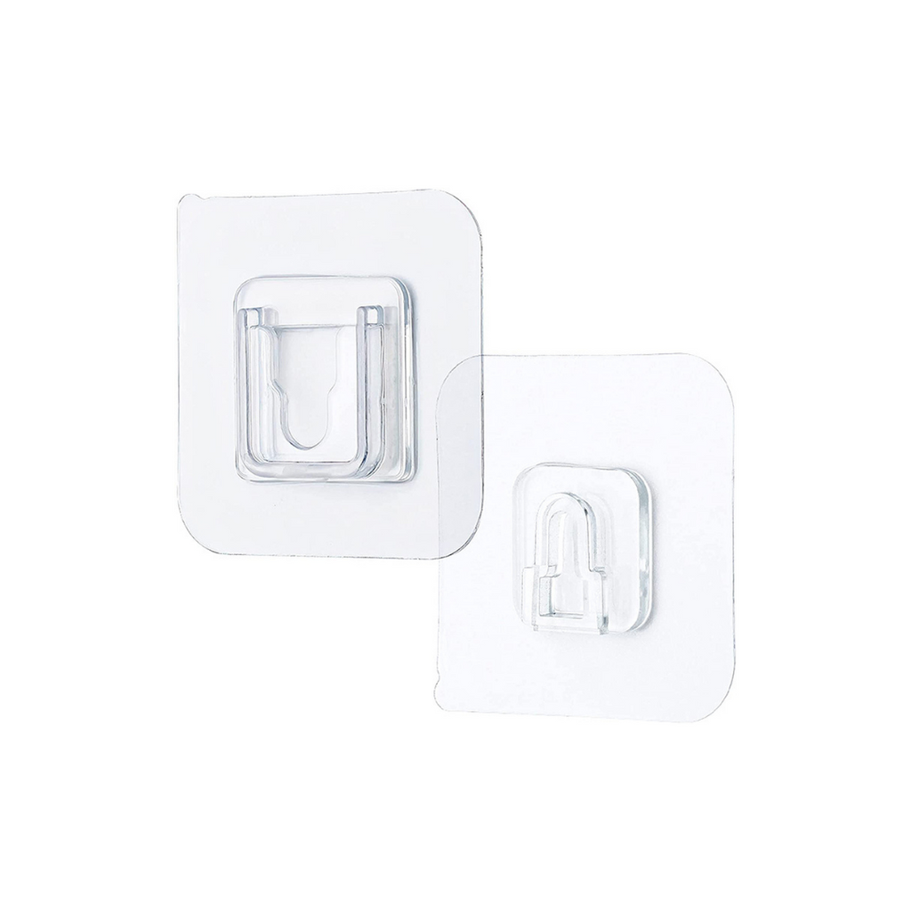  GSR Global Clear Double-Sided Adhesive Wall Hooks